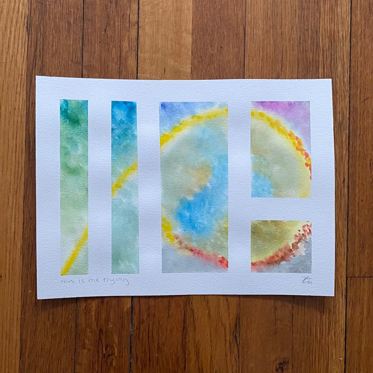 this is me trying (9"x12")