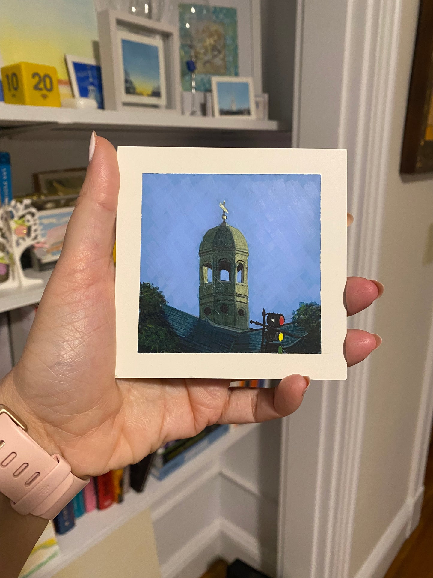 Harvard Hall (4"x4")