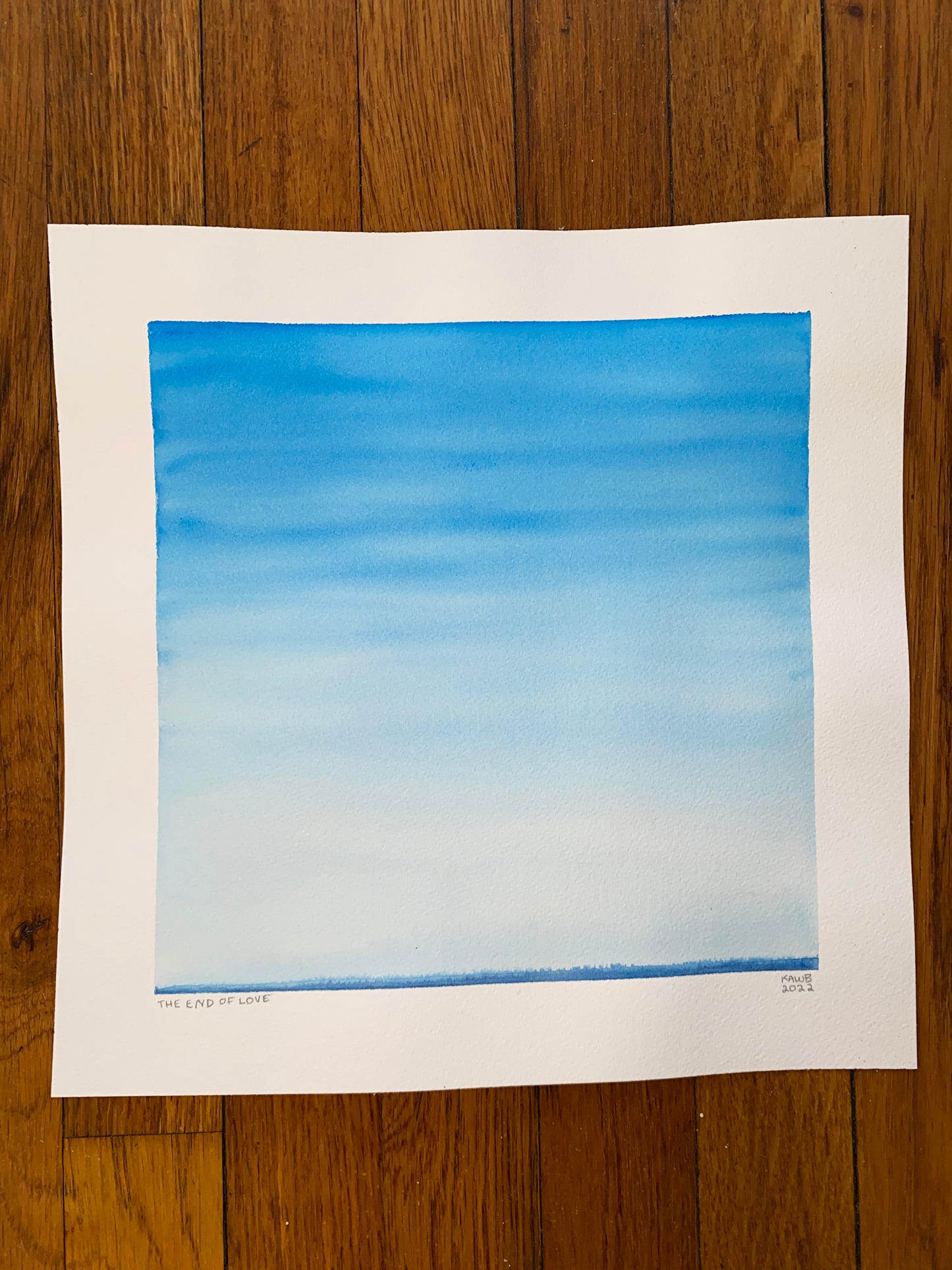 The End of Love (12"x12")