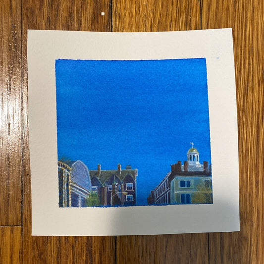 Harvard Square (4"x4")